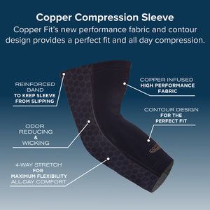 Copper Fit Freedom Elbow Compression Sleeve