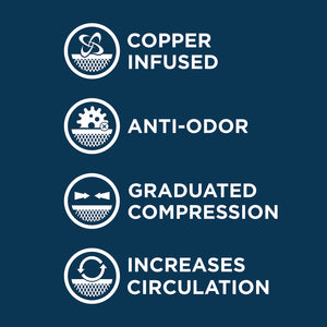 Copper Fit Energy Compression Socks