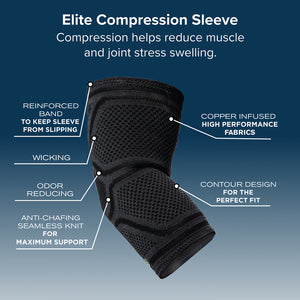Copper Fit Elite Elbow Compression Sleeve