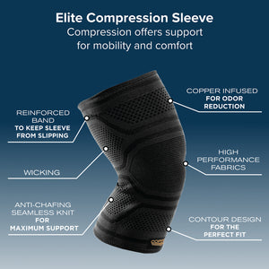 Copper Fit Elite Knee Compression Sleeve