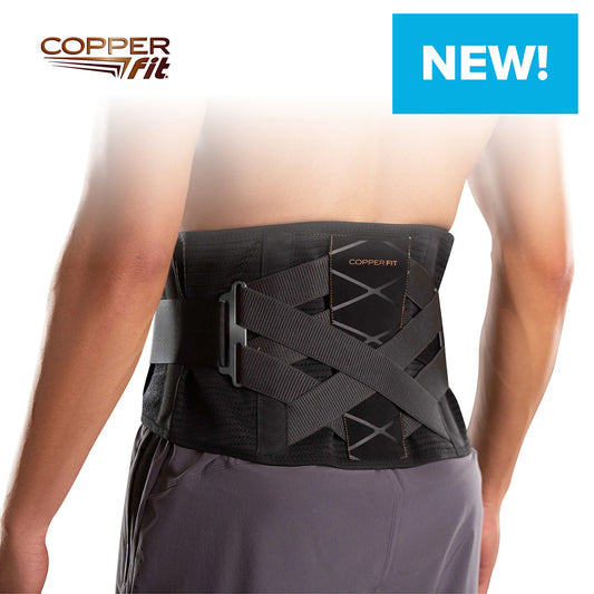 Copper Fit X Back – Premium Adjustable Back Support Belt