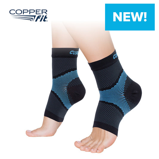 Copper Fit ICE Plantar Fascia Ankle Compression Sleeve