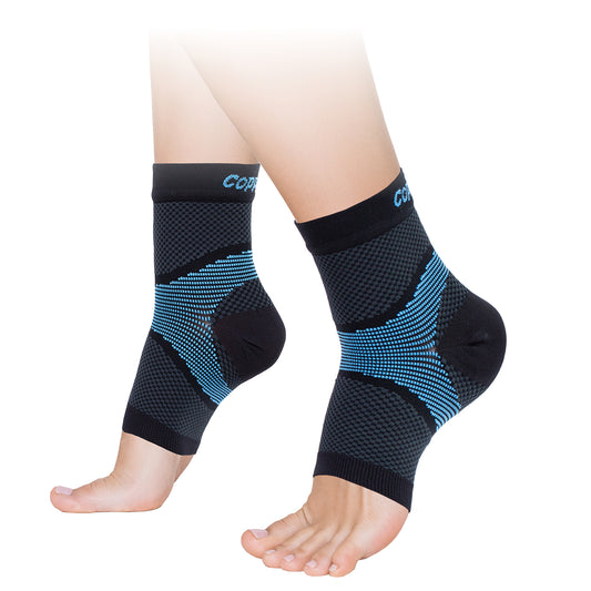 Copper Fit ICE Plantar Fascia Ankle Compression Sleeve