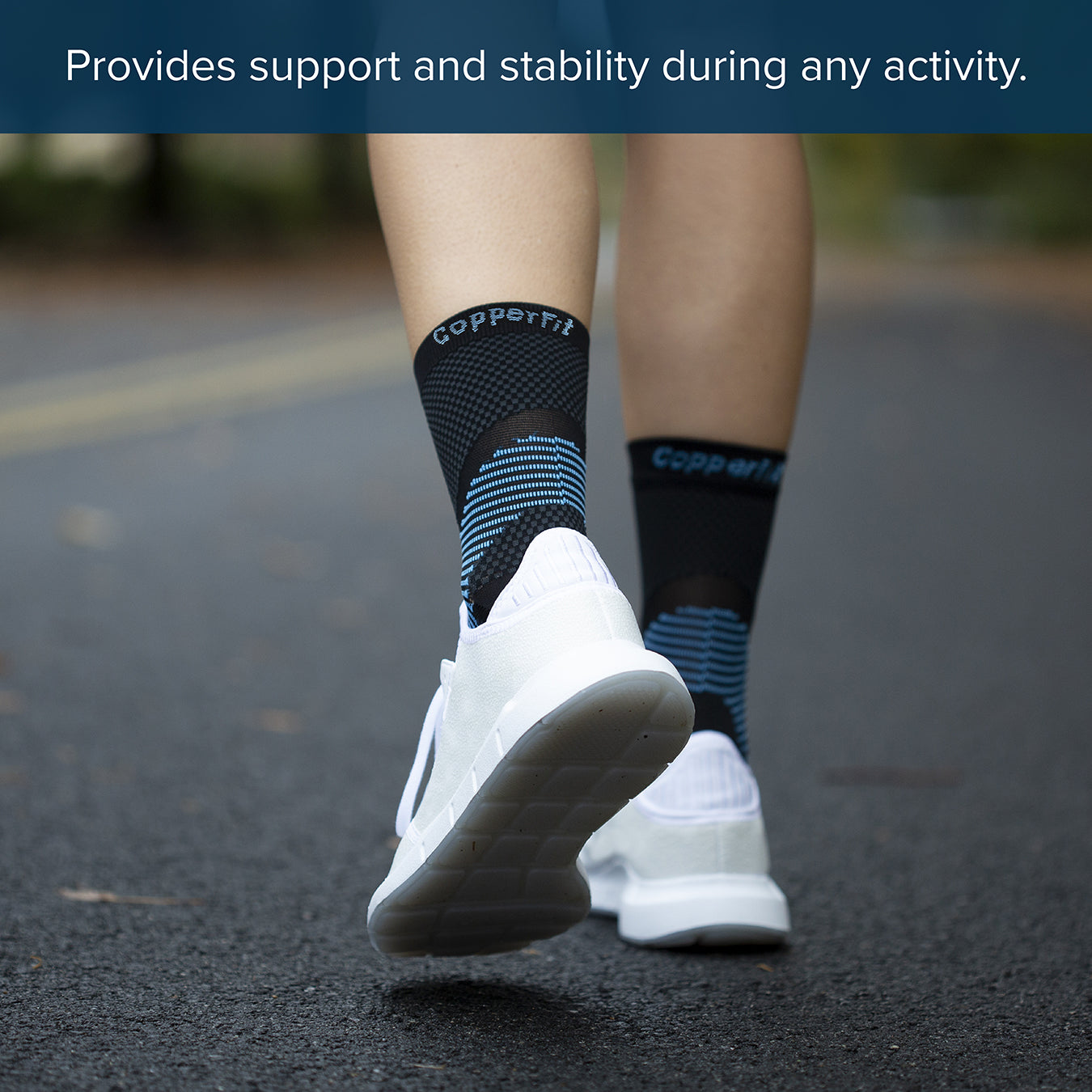 Copper Fit ICE Plantar Fascia Ankle Compression Sleeve