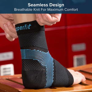 Copper Fit ICE Plantar Fascia Ankle Compression Sleeve