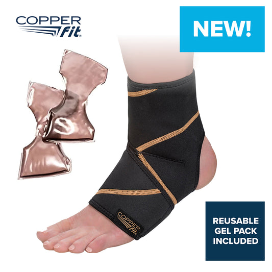 Copper Fit Rapid Relief Hot & Cold Wrap – Ankle & Foot