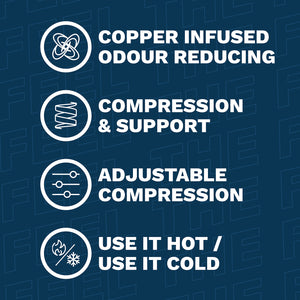 Copper Fit Rapid Relief Hot & Cold Wrap – Ankle & Foot