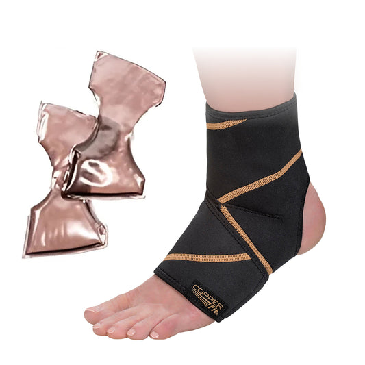 Copper Fit Rapid Relief Hot & Cold Wrap – Ankle & Foot