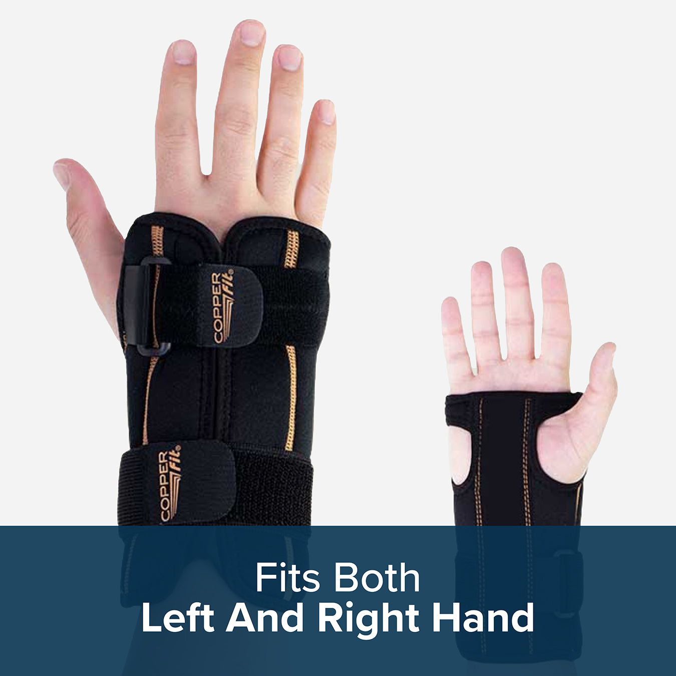 Copper Fit Rapid Relief Hot & Cold Stabilising Wrist Brace