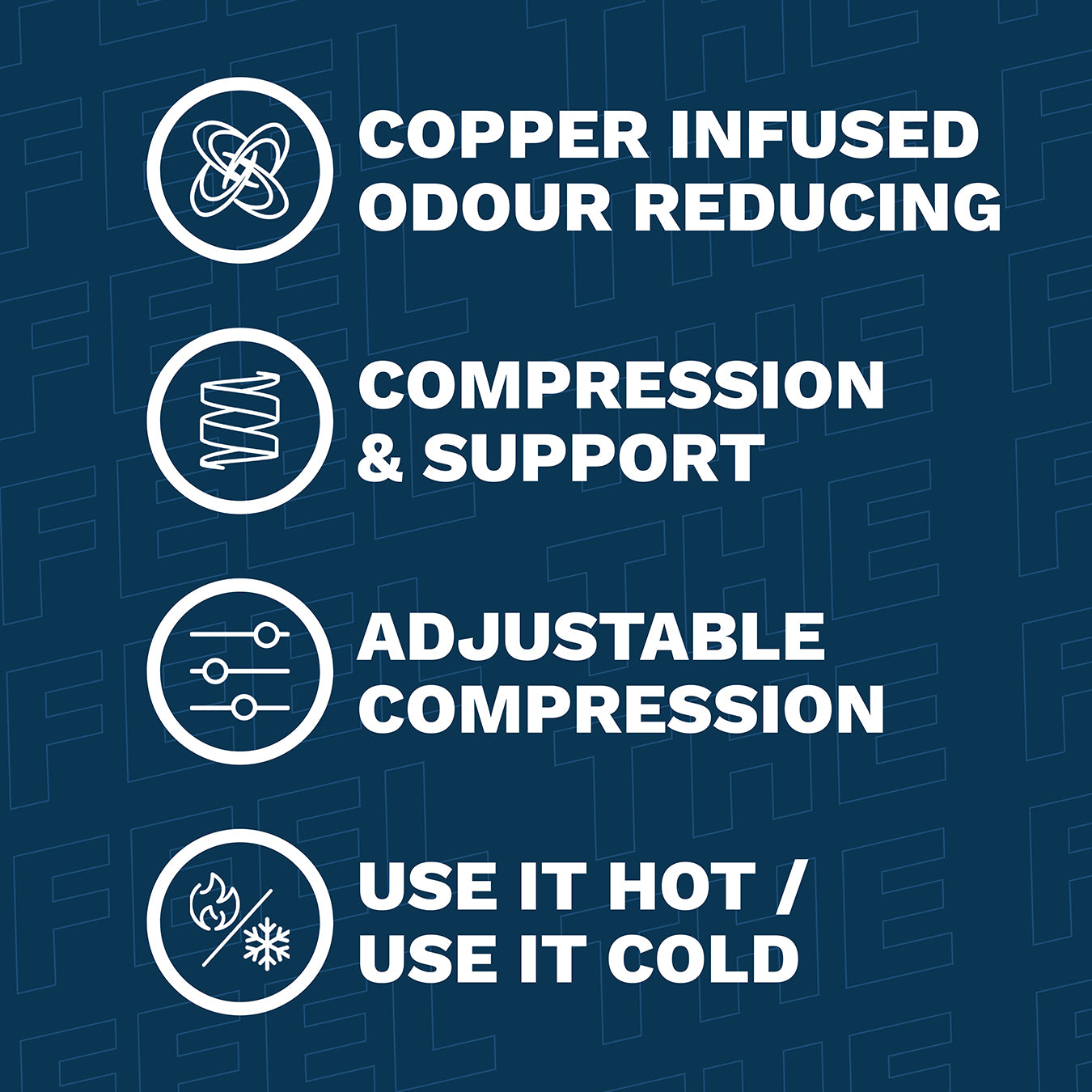Copper Fit Rapid Relief Hot & Cold Stabilising Wrist Brace
