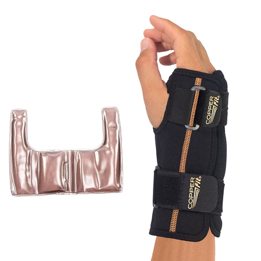 Copper Fit Rapid Relief Hot & Cold Stabilising Wrist Brace