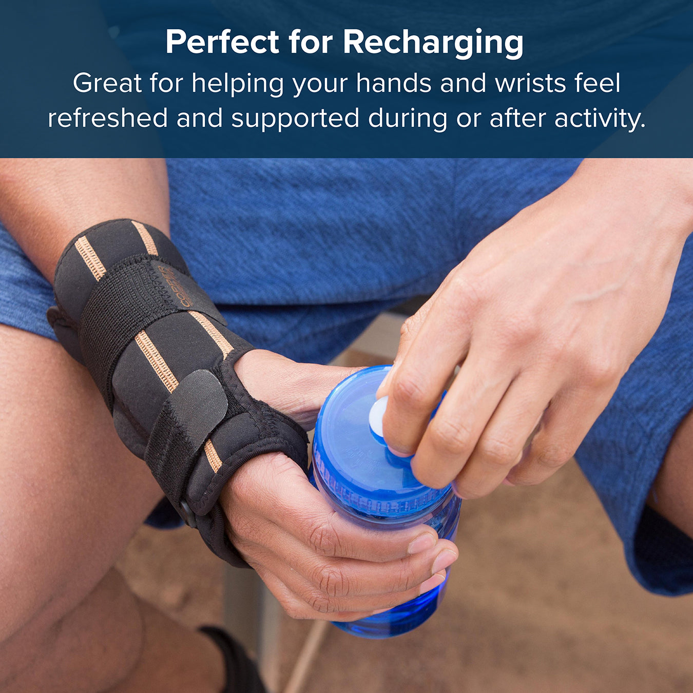 Copper Fit Hot & Cold Stabilising Wrist Brace