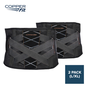 Copper Fit X Back – Premium Adjustable Back Support Belt